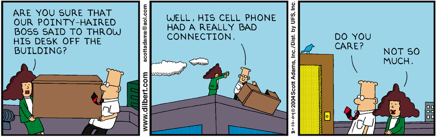 Dilbert Cartoon